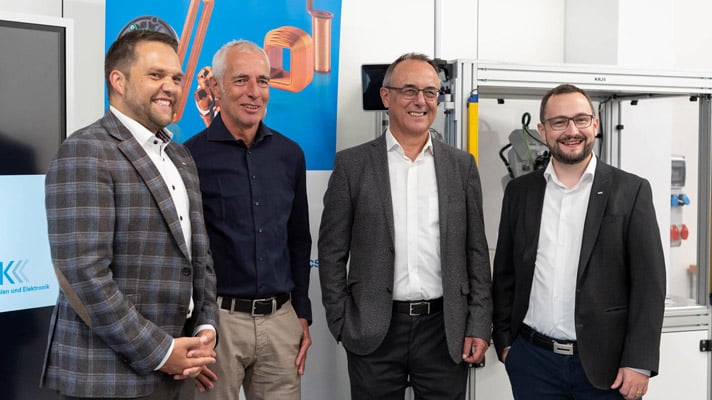 The new Technology Centre will house the Product Development and Automation departments. The engineers have the task of developing innovative production processes for customer-specific winding goods.