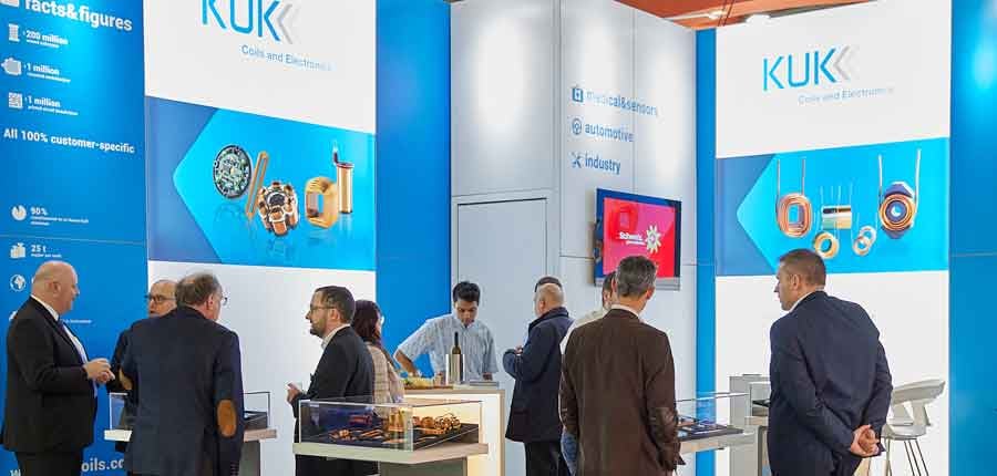 Vom 10. - 13. November trifft sich die Elektronikwelt in München. Auch KUK Coils freut sich, dass wir Sie wieder an unserem Stand in der Halle A5 begrüssen dürfen.