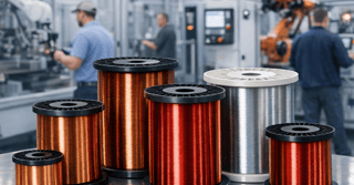 Auswahl von Leitermaterialien für Axial- und Radialfluss-Motoren
